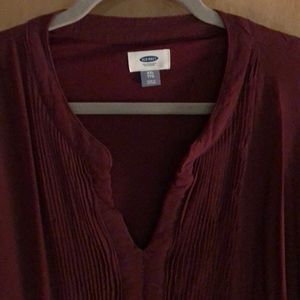 Old Navy Tops - Long maroon tunic. Xxl Old Navy Tops - Long maroon tunic. Xxl